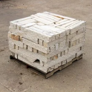 AUSTIN WHITE LIMESTONE CHOP STONE 4",6"
