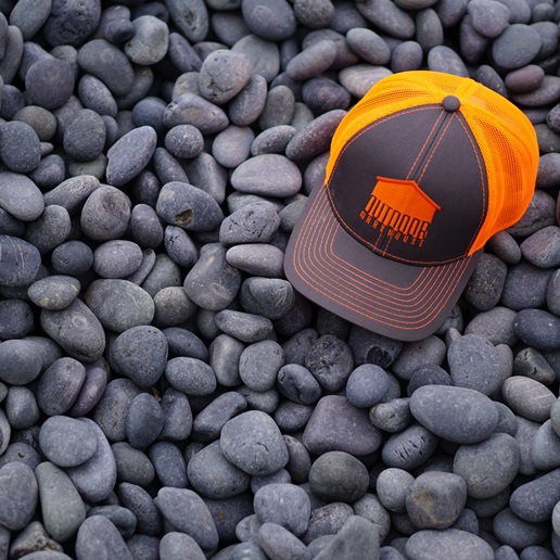 black mexican beach pebbles 1″-2″