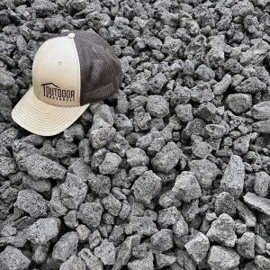 Black Lava Rock