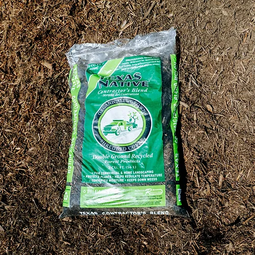 Texas Native Contractors Blend Hardwood Mulch (2 cu.ft)