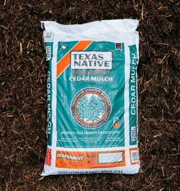 Texas Native Cedar Mulch (2 cu.ft)