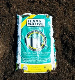 Texas Native Premium Organic Hardwood Mulch (2 cu.ft)